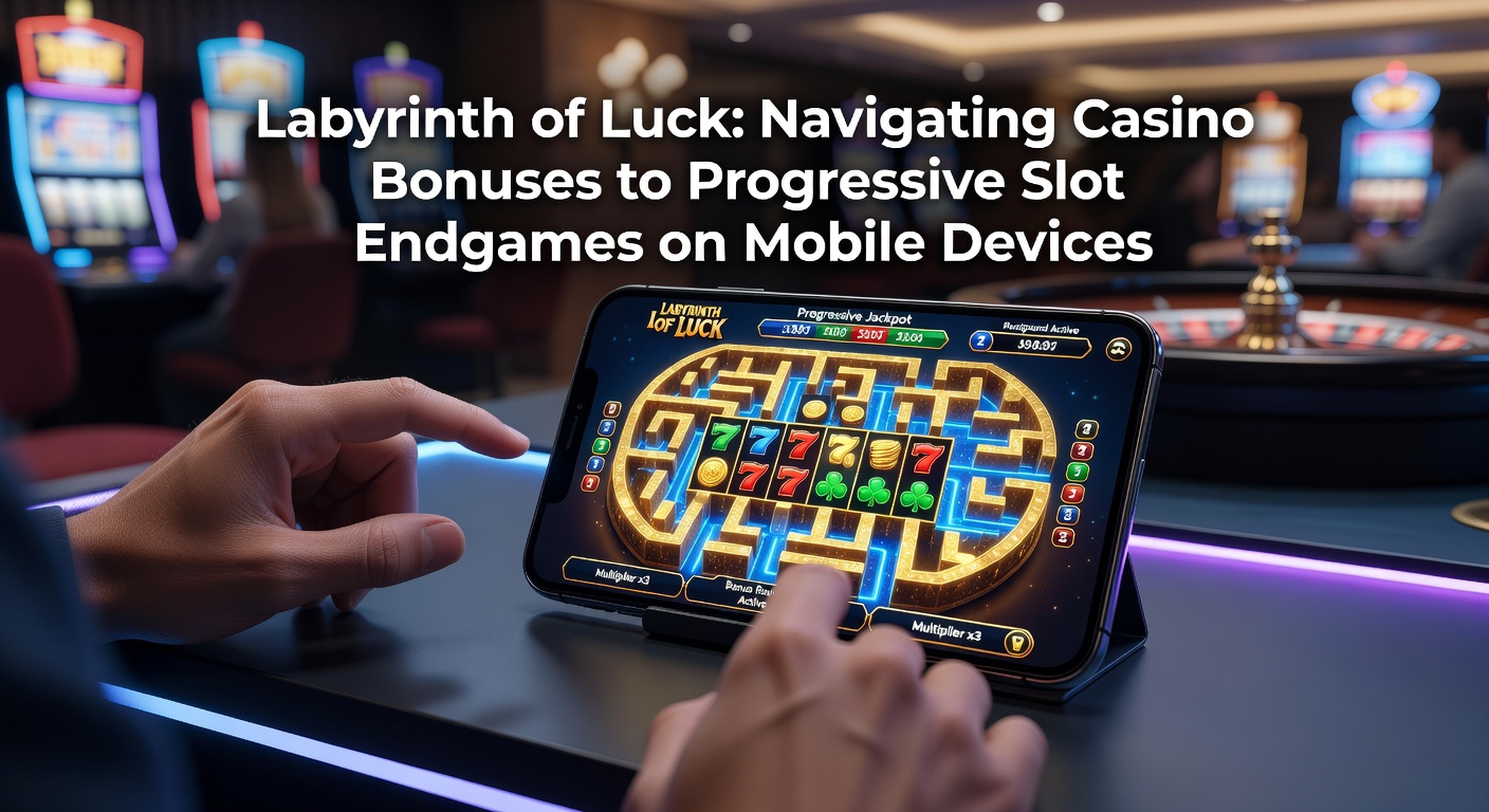 Close-up of mobile casino app interface showing layered bonus menus leading to a glowing progressive jackpot endgame screen with multipliers and free spin counters