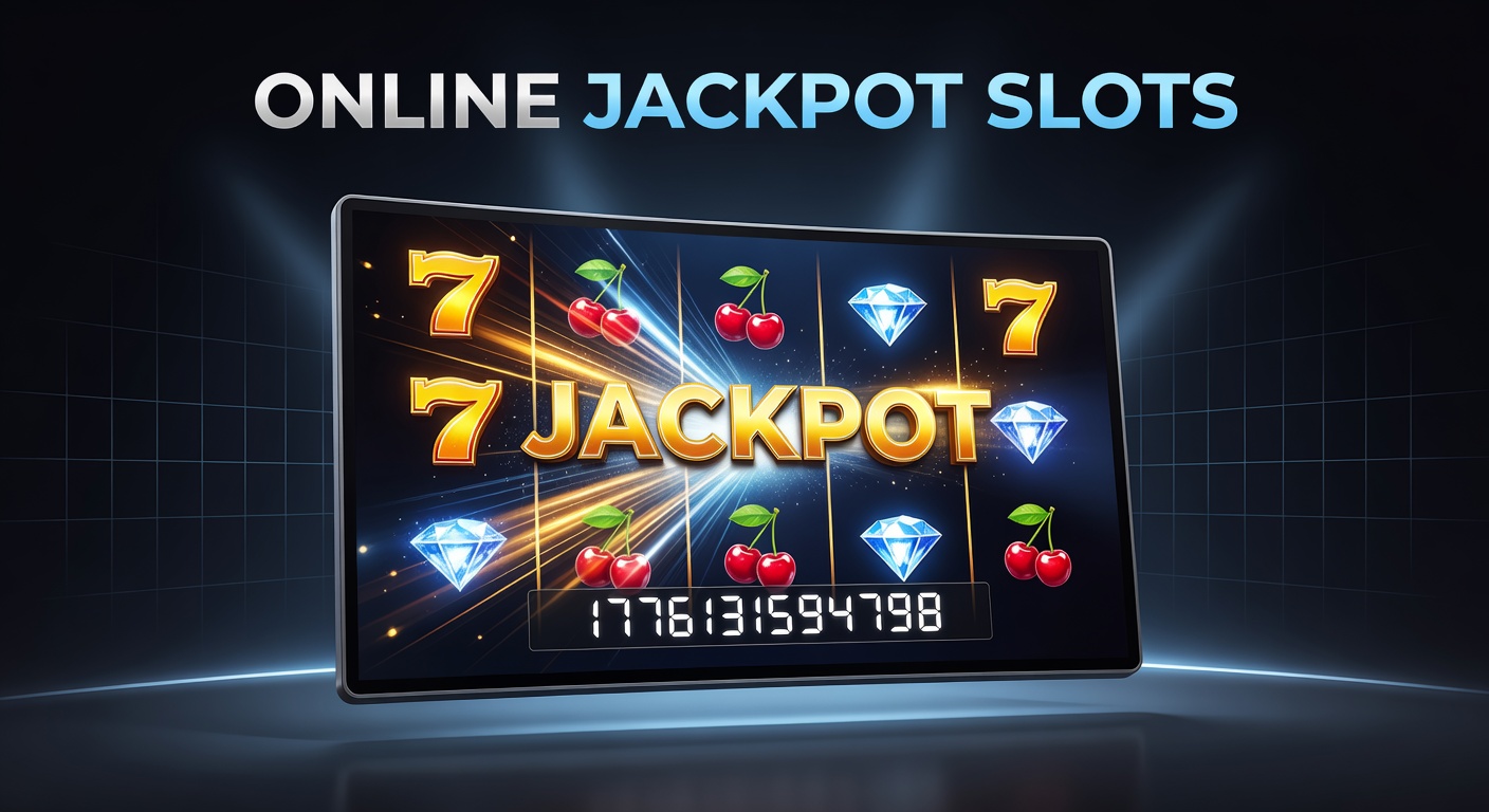 Vibrant online slot machine screen displaying a massive progressive jackpot counter ticking upwards amid colorful reels and symbols