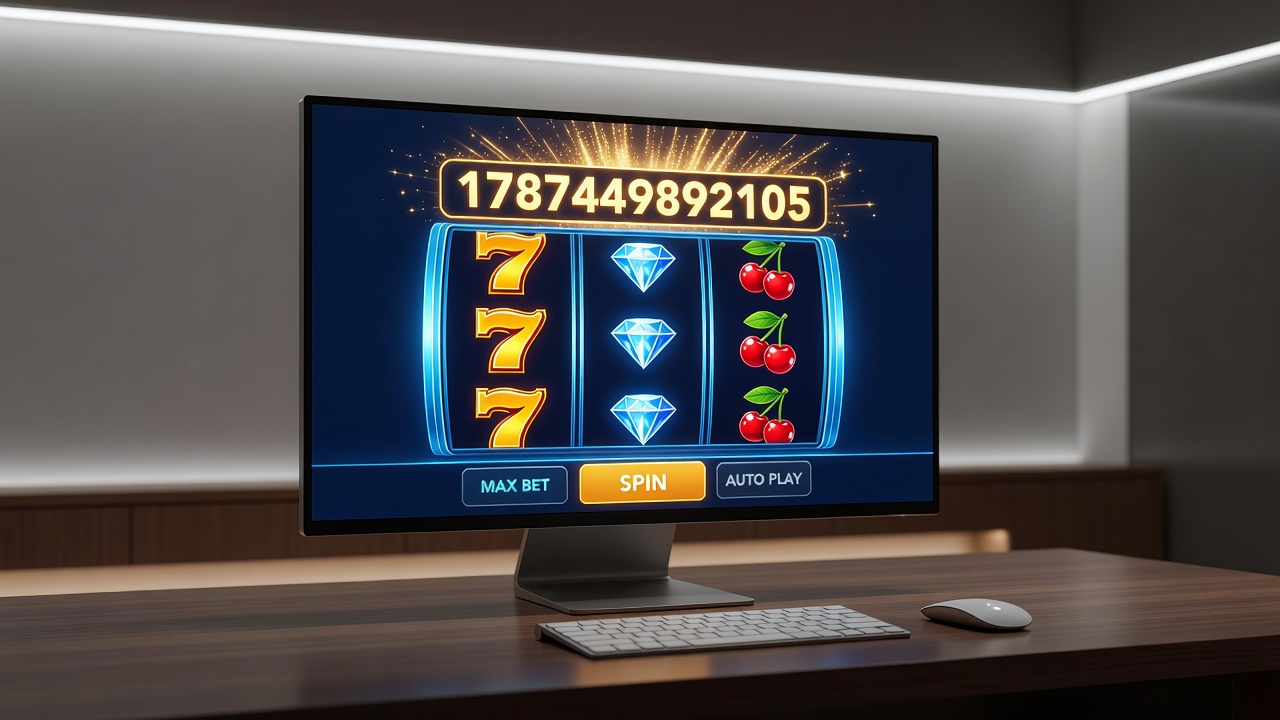 Progressive jackpot meter climbing on an online casino interface during peak playing hours