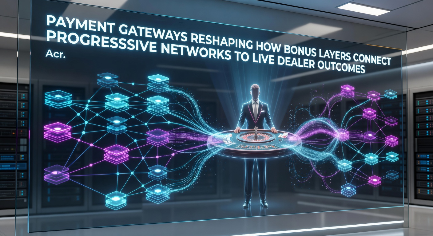Data flow diagrams showing payment gateways routing bonus layers between progressive networks and live dealer outcomes on mobile and desktop devices